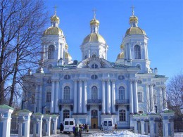 Никольский Морской собор. Россия → Санкт-Петербург → Архитектура