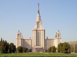 Московский Государственный Университет. Россия → Москва → Архитектура