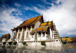 Ват Сутхат. Таиланд → Бангкок → Архитектура