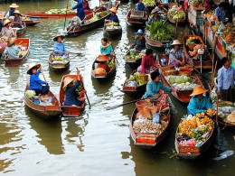 Плавучий рынок. Таиланд → Бангкок → Шопинг