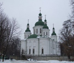 Кирилловская церковь. Киев → Архитектура