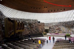 Церковь в скале. Хельсинки → Архитектура