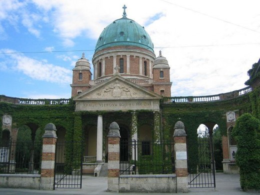 Кладбище Мирогой. Архитектура