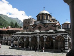 Рильский монастырь. Болгария → Самоков → Архитектура