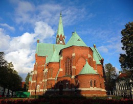 Лютеранский собор. Финляндия → Котка → Архитектура