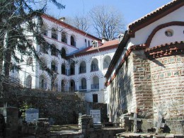 Драгалевский монастырь. Болгария → Витоша → Архитектура