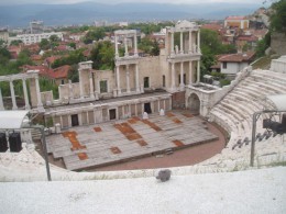 Римские и фракийские руины. Болгария → Пловдив → Архитектура