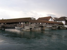 Мост Шпроербрюкке. Швейцария → Люцерн → Архитектура
