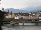 Мост Шпроербрюкке, Люцерн, Швейцария