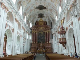 Церковь иезуитов. Швейцария → Люцерн → Архитектура