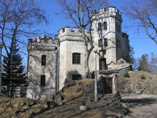 Замок Глена. Архитектура