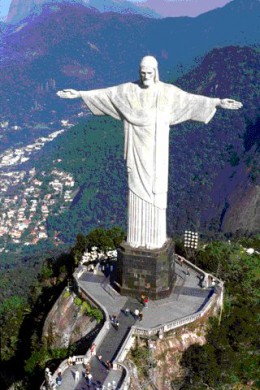 Статуя Христа-Искупителя. Бразилия → Рио-де-Жанейро → Архитектура