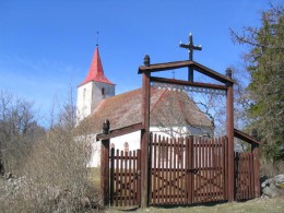 Церковь в Рейги. Архитектура