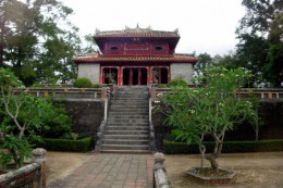 Гробница императора Минь Мана. Архитектура