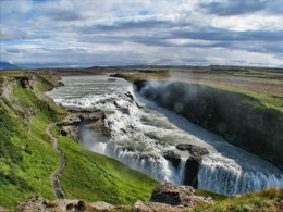 Водопад Гульфосс. Исландия → Долина Хаукадалур → Природа