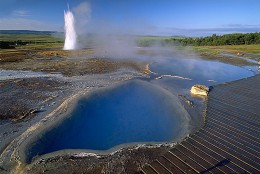 Долина гейзеров Хёйкадалюр. Исландия → Сюдюрланд → Природа