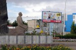 Памятник С.Сейфуллину, Астана, Казахстан