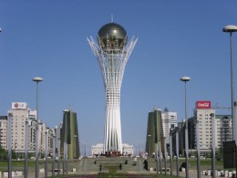 Монумент Астана-Байтерек. Казахстан → Астана → Архитектура