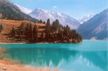 Большое Алматинское Озеро, Алматинская область, Казахстан