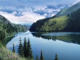 Кольсайские озера. Казахстан → Северный Тянь-Шань → Природа