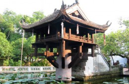 Пагода на одном столбе. Вьетнам → Ханой → Архитектура