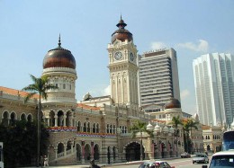 Здание султана Абдул-Самада. Малайзия → Куала-Лумпур → Архитектура