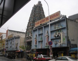 Храм Шри Махамариамман. Архитектура