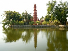 Пагода Чан Куок. Вьетнам → Ханой → Архитектура