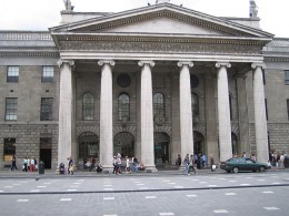 Почтамт в Дублине. Архитектура
