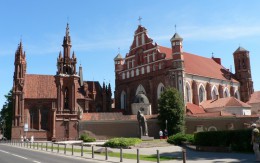 Костел Святой Анны. Вильнюс → Архитектура