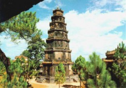 Пагода Тьен Му. Архитектура