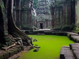 Та Прохм. Камбоджа → Ангкор → Архитектура
