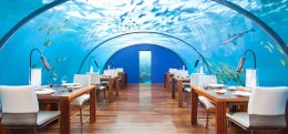 Подводный ресторан. Развлечения