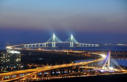 Инчхонский мост. Южная Корея → Инчхон → Архитектура