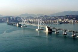 Мост Gwangan. Южная Корея → Пусан → Архитектура