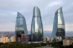 Комплекс Flame Towers , Баку, Азербайджан