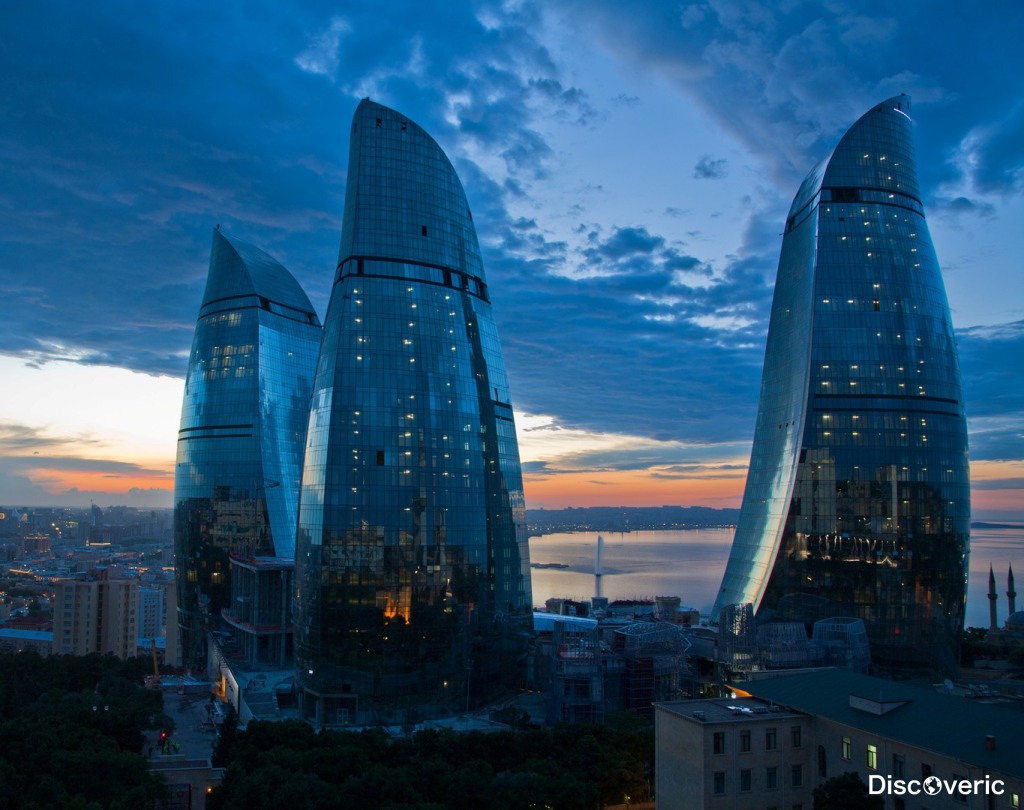 Баку башни пламени