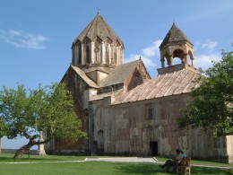 Гандзасарский монастырь . Азербайджан → Гянджа → Архитектура