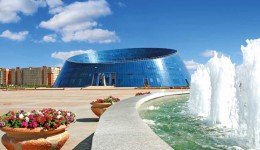 Казахский национальный университет искусств. Архитектура