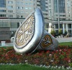Скульптурные композиции перстней в Астане, Астана, Казахстан