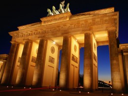 Бранденбургские ворота. Германия → Берлин → Архитектура