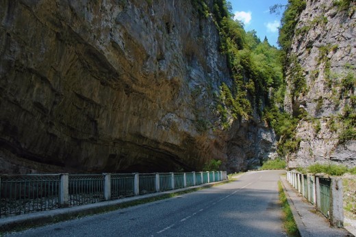 Юпшарский каньон. Пицунда → Природа