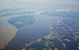 Слияние вод, Манаус, Бразилия