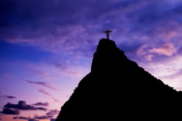 Гора Корковадо. Бразилия → Рио-де-Жанейро → Природа