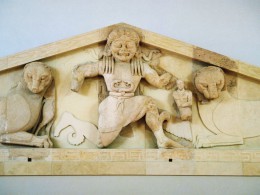 Храм Артемиды. Греция → о.Корфу → Архитектура