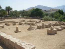 Руины древнего города Айла. Архитектура