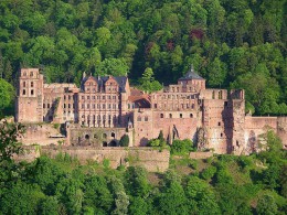 Гейдельбергский замок. Архитектура