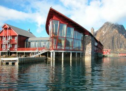 Город Сволвер. Норвегия → Лофотенские острова → Архитектура