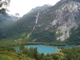 Водопад Утигорд. Норвегия → Нордфьорд → Природа