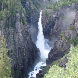 Водопад Рюканфоссен. Норвегия → Рюкан → Природа
